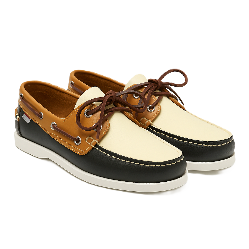 DOCKSIDES SEBAGO BEIGE YELLOW – Image 3